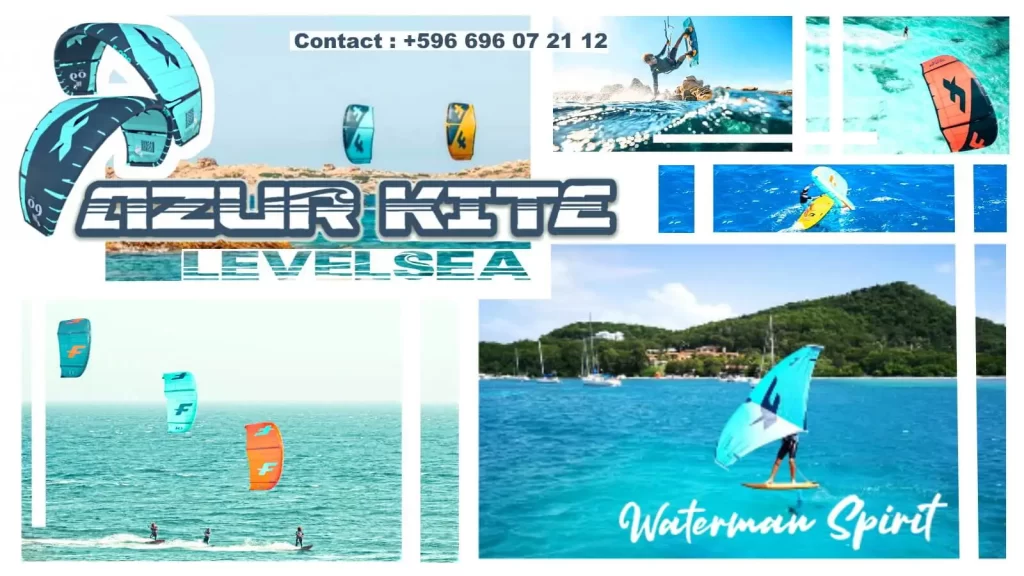 Azur Kite By Level Sea